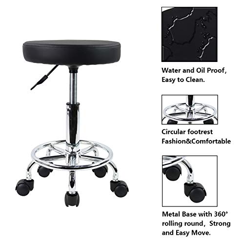 Round Rolling Stool