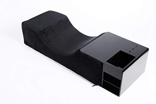 Eyelash Extension Neck Pillow With Acrylic Shelf Organizer Stand